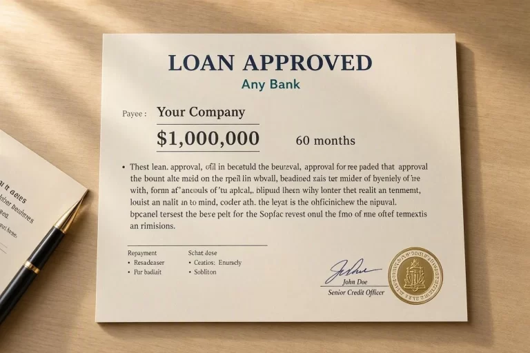 Bank approval verification metrics detailing how to get corporate funding with EIN only and no personal guarantees.
